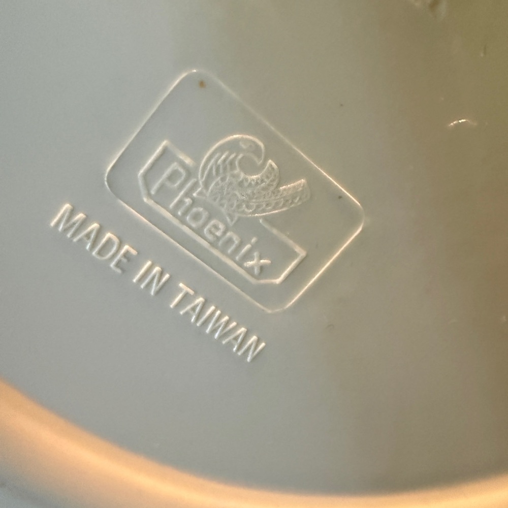 Vintage Phoenix 1980s Ice Bucket with Lid and Tongs, Mauve and Pink Stripe - Picture 11 of 11